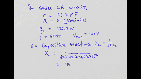 4-a-series-circuit-consists-of-a-662-microfarad-capacitor-and-variable-resistor-for-what-two-values-of-resistance-will-the-power-taken-by-the-circuit-be-172-8-w-if-the-impressed-60-hz-emf-is-13658