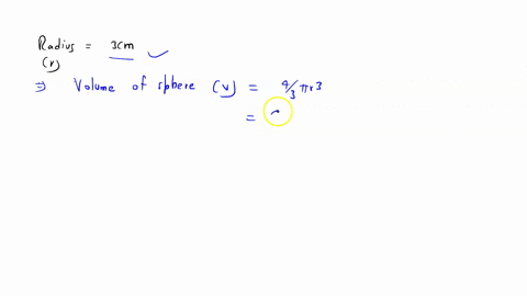 volume-of-a-sphere-of-radius-3cm-is_____-show-your-solution-a-108-cm3-b-36-cm3-c-12-cm3-d-45-cm3