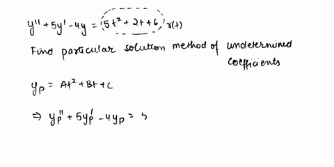use-undetermined-coefficients-to-find-the-particular-solution-to-y-5y-4y-5t2-2t-6-question-help-video-ypt-17624