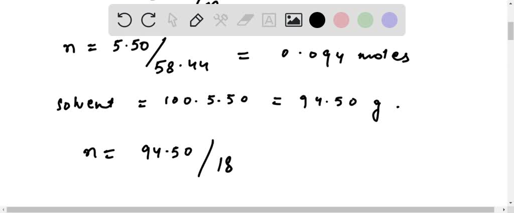 SOLVED: Calculate the vapor pressure at 25 x1fC of an aqueous solution ...