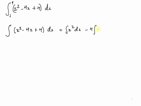 use-the-form-of-the-definition-of-the-integral-given-in-the-theorem-to-evaluate-the-integral-x2-_-4x-4-dx-63835