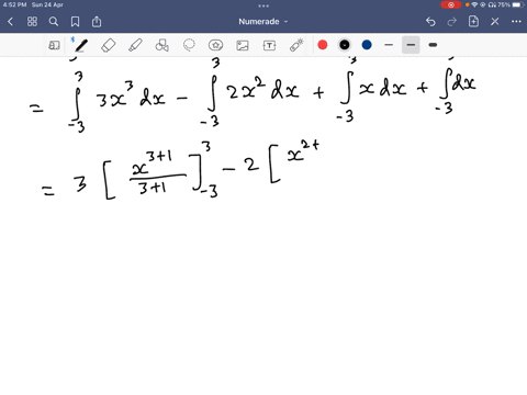 evaluate-definite-integrals-wlth-the-fundamental-theorem-of-calculus-for-functions-with-positive-integer-exponents-question-what-is-the-value-of-the-definite-integral-l-gx-2x2-x-1-dx-enter-y-69814