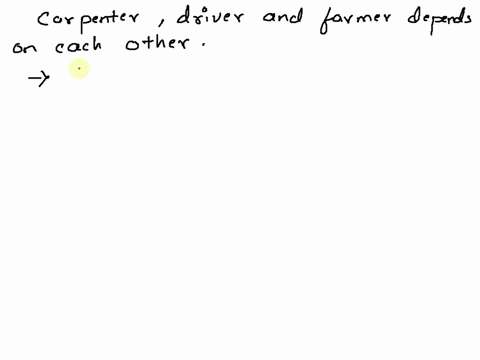 how-did-carpenter-farmer-and-bus-driver-depend-on-each-other-60426