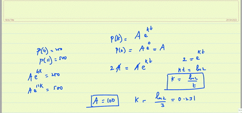 for-a-population-that-is-growing-exponentially-according-to-a-model-of-the-form-pt-aekt-the-doubling-time-is-the-amount-of-time-that-it-takes-the-population-to-double-for-each-population-des-76498