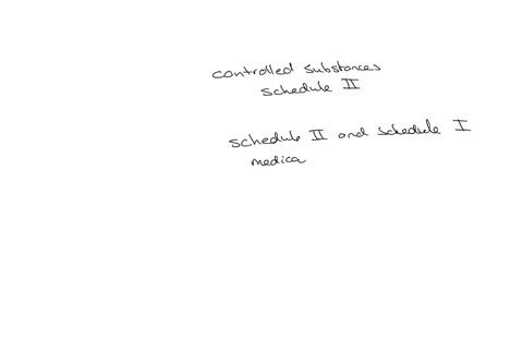 controlled-substances-in-schedule-ii-should-be-stored-_____-choose-answera-with-noncontrolled-substances-but-in-a-separate-area-choose-answerb-alphabetically-with-noncontrolled-medications-choose-answ