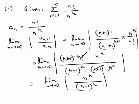 1-use-the-ratio-test-to-determine-whether-the-series-convergent-or-divergent-n-nn-n-1-identify-an_________-2-use-the-ratio-test-to-determine-whether-the-series-is-convergent-or-divergent-n-1-01445