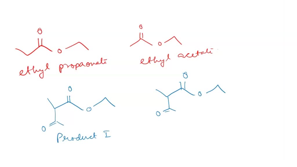 SOLVED When a 11 mixture of ethyl propanoate and ethyl acetate is