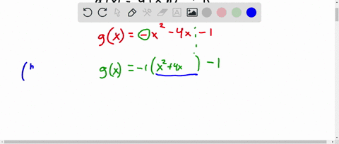 write-the-quadratic-function-in-the-form-g-xa-x-h2k-then-give-the-vertex-of-its-graph_-g-x-x-4x-1-writing-in-the-form-specified-g-vertex-36514