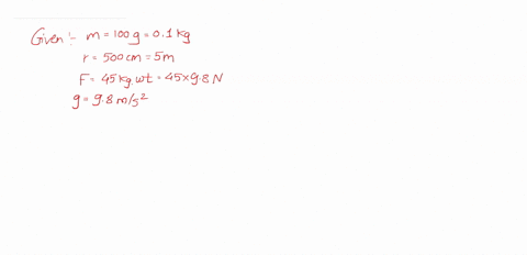 a-certain-string-500-cm-long-breaks-under-a-tension-of-45-kg-wt-an-object-of-mass-100-g-is-attached-to-this-string-and-whirled-in-a-horizontal-circle-find-the-maximum-number-of-revolutions-that-the-ob