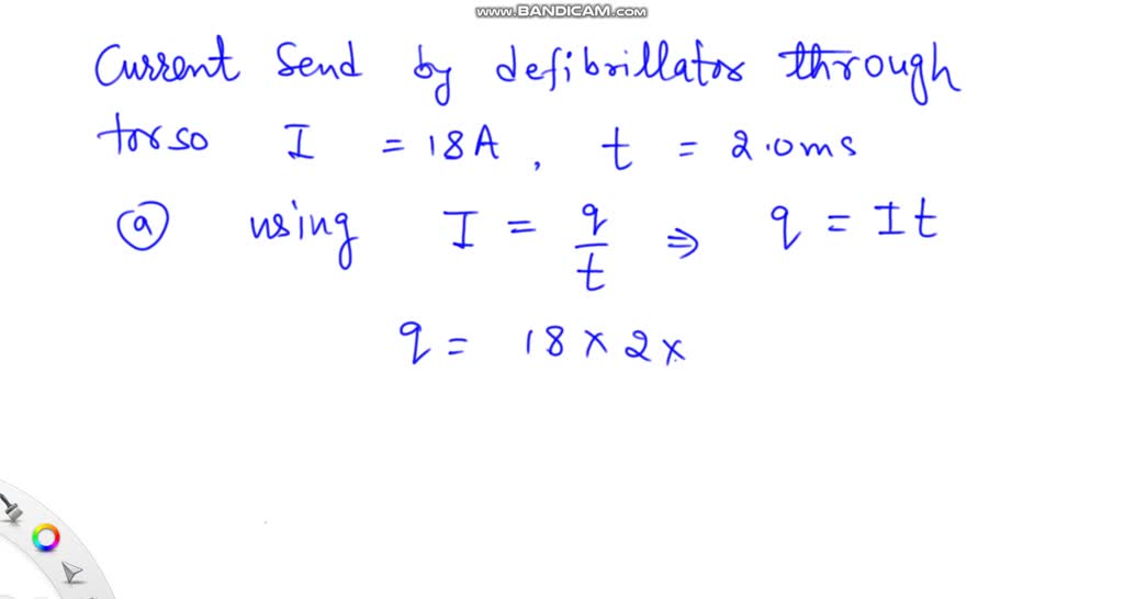 SOLVED A defibrillator is used during a heart attack to restore the