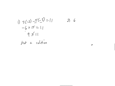study-guide-for-chapter-2a-test-part-2-determine-if-the-ordered-pair-is-a-solution-for-the-given-equation-answer-yes-or-no-1-3-x-5-y11-2-3-2-6-y4-x8-44-3-x-5-y-3-xfrac-3-x-5-yfrac35-x-frac115-64448-fi