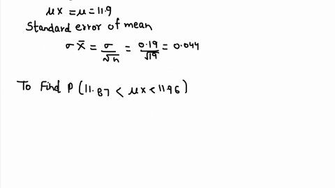 the-distribution-of-actual-weights-of-wedges-of-cheddar-cheese-produced-at-a-dairy-is-normal-with-a-mean-of-119-ounces-and-a-standard-deviation-of-019-ounces-round-all-answers-to-4-decimal-p-23384