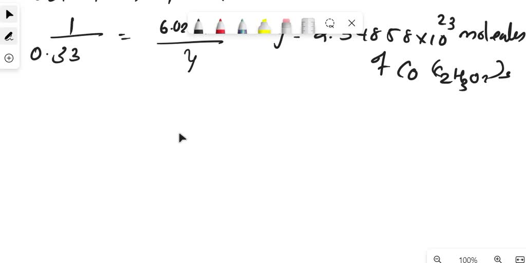 SOLVED: How many atoms of cobalt are in a 0.39 mole sample of Co(C2H3O2)3?