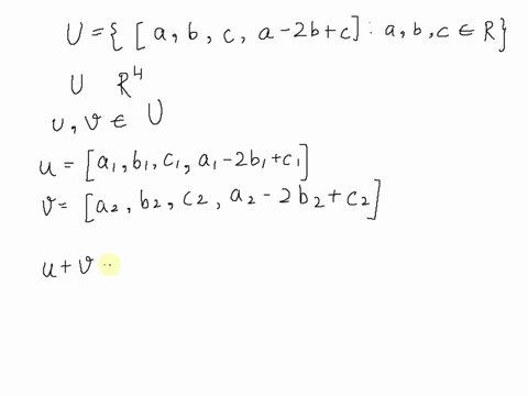 prove-that-the-set-of-vectors-of-the-form-abca2bc-is-a-subspace-of-r4-62077