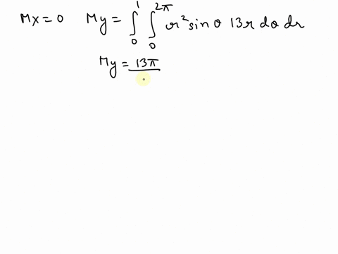 find-the-mass-and-center-of-mass-of-the-lamina-that-occupies-the-region-and-has-the-given-density-function-d-is-bounded-by-y-vfv-0-and-_-1-eru-13r-find-the-mass-and-center-of-mass-of-the-iam-56597