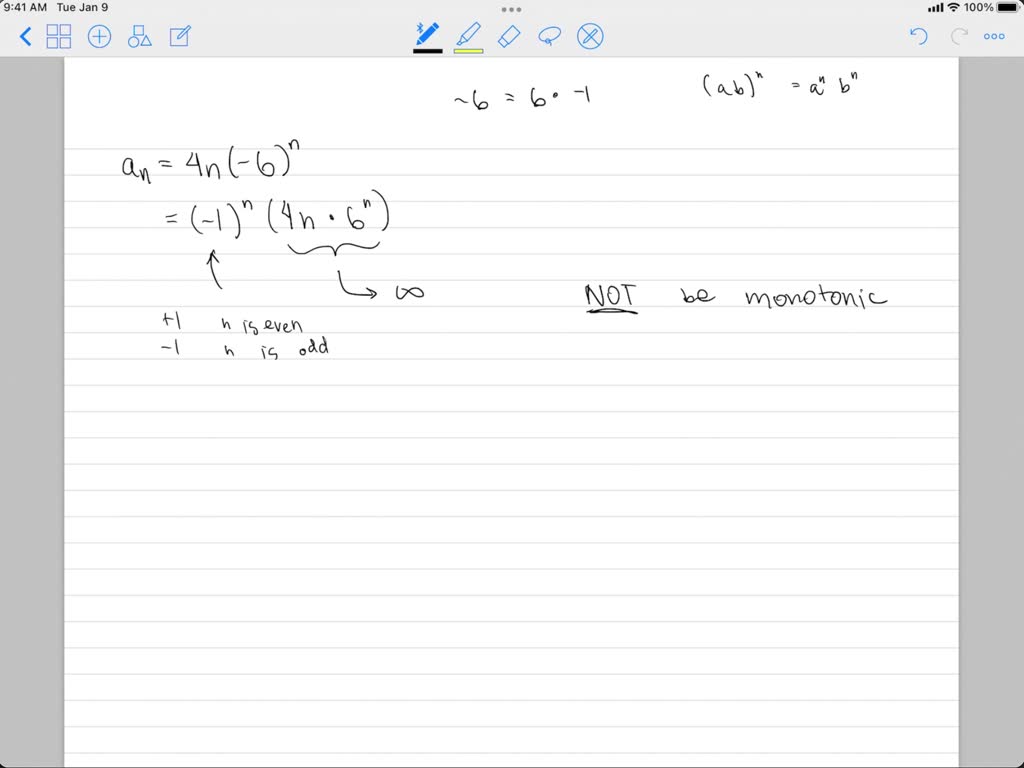 SOLVED: Determine Whether The Sequence Is Increasing, Decreasing, Or ...