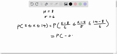 assume-that-x-has-a-normal-distribution-with-the-specified-mean-and-standard-deviation-find-the-indicated-probability-round-your-answer-to-four-decimal-places-8-6-p5-x-14-47803