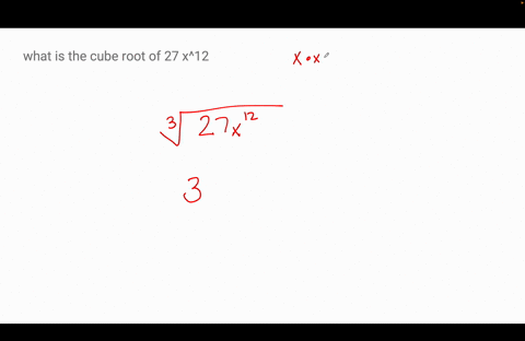 what-is-the-cube-root-of-27-x12-07645