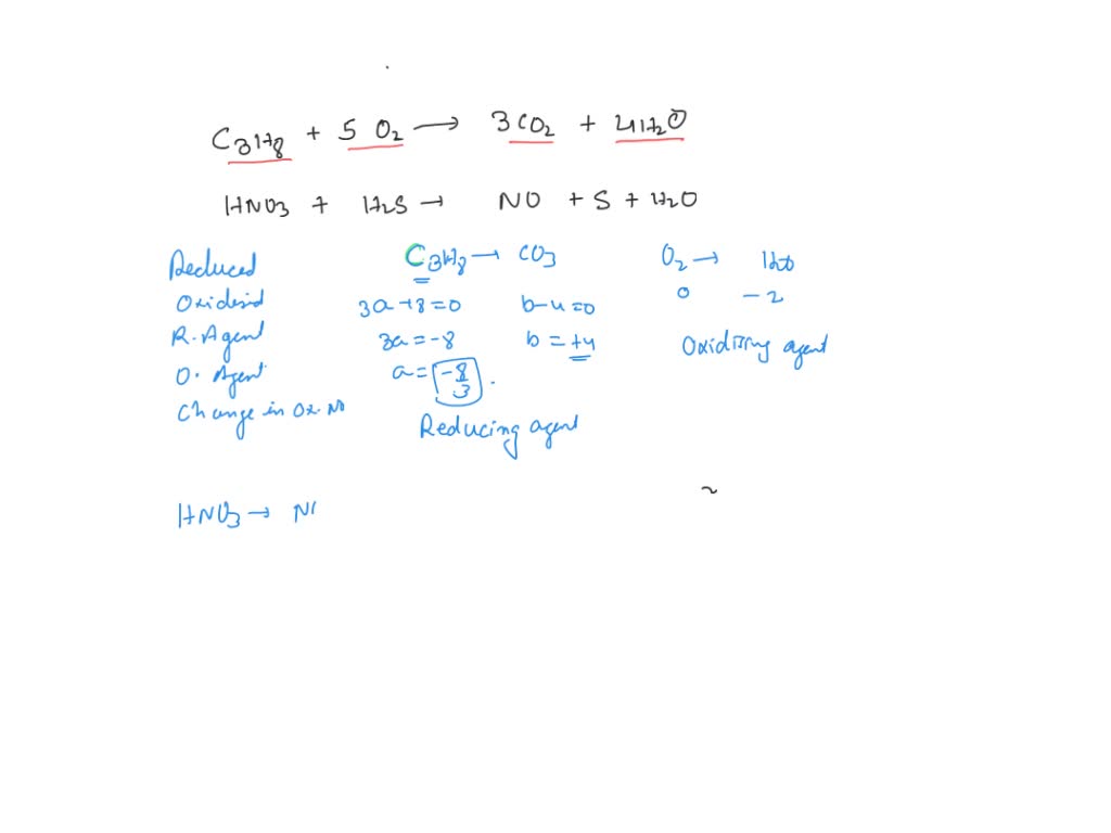 SOLVED: In the following equations, identify the: a) atom or ion ...