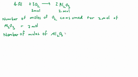 Consider the reaction below 2al2o3 mc031 1jpg 4al 3o2 how...