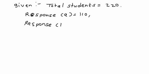 a-multiple-choice-question-on-an-exam-has-four-possible-responses-a-b-ck-and-d-when-220-students-take-the-exam-110-give-response-a-44-give-respanse-b-44-give-response-c-and-22-give-response-75228