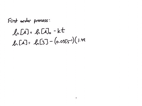 the-decomposition-of-dinitrogen-pentoxide-is-first-order-in-n2o5-2n2o5g-2n2o4g-o2g-and-has-a-rate-constant-k0035s-1-if-this-reaction-is-run-in-the-laboratory-and-the-initial-concentration-of-84213