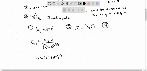three-point-charges-are-placed-on-the-y-axis-a-charge-q-at-ya-a-charge-2-q-at-the-origin-and-a-charge-q-at-y-a-such-an-arrangement-is-called-an-electric-quadrupole-a-find-the-magnitude-and-direction-2