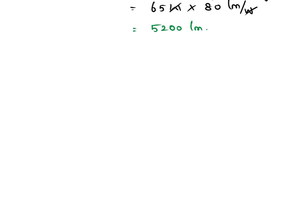 SOLVED: LIGHTING DESIGN Lumen Method Calculation NAME: MATRIC NO ...