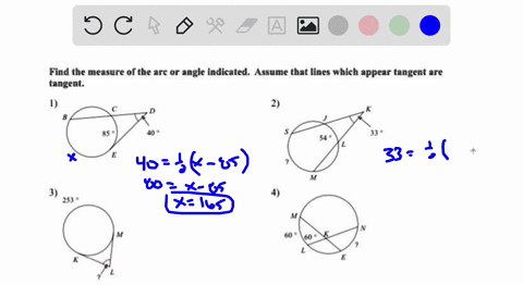 find-the-meusure-of-the-arc-or-angle-indicated-assume-that-lines-which-appear-tangent-are-angent-82583