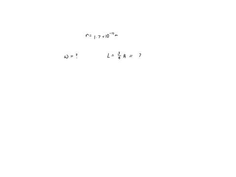 part-a-if-you-treat-an-electron-as-classical-rigid-sphere-with-radius-17010-17-m-and-uniform-density-what-angular-speed-w-is-necessary-to-produce-spin-angular-momentum-of-magnitude-34h-use-h-71795