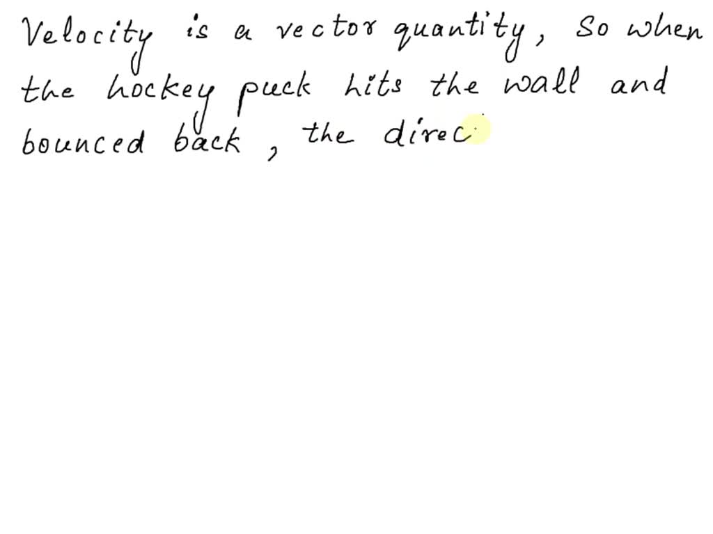 SOLVED When a hockey puck that is sliding on ice comes to a stop, is it due to the frictional
