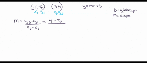 find-an-equation-for-the-line-that-passes-through-the-points-1-6-and-34