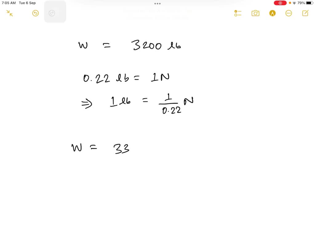 A Honda Civic Hybrid weighs about 3200 lb . Part A Calculate the weight