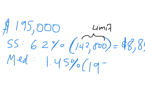 an-employer-has-two-employees-who-earned-fica-taxable-wages-of-19500000-and-7500000-respectivel-during-the-year-calculate-the-employer-fica-combination-a-1698300-b-1767900-c-1995900-d-2065500