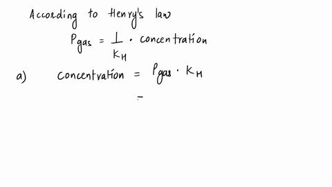 1-a-calculate-the-concentration-of-co2-in-a-soft-drink-that-is-bottled-with-a-partial-pressure-of-co2-of-40-atm-over-the-liquid-at-25oc-the-henrys-law-constant-for-co2-in-water-at-this-tempe-82356
