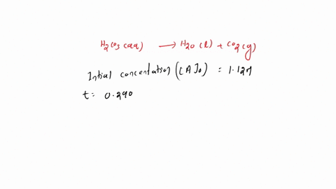 at-a-certain-temperature-the-rate-of-this-reaction-is-first-order-in-h2co3-with-a-rate-constant-of-300s1-h2co3aqh2oaqco2aq-suppose-a-vessel-contains-h2co3-at-a-concentration-of-112m-calculat-48035
