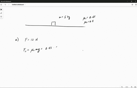 a-box-of-mass-500-kg-is-at-rest-on-a-horizontal-rough-surface-the-coefficients-of-static-friction-and-kinetic-friction-between-the-surface-and-the-box-are-0450-and-0400-respectively-then-a-h-55648
