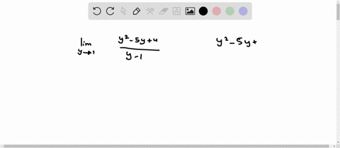 lim_y-1y2-5y4y-1