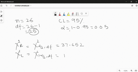 use-the-given-information-to-find-the-number-of-degrees-of-freedom-the-critical-values-chi-subscript-upper-l-superscript-2-and-chi-subscript-upper-r-superscript-2-and-the-confidence-interval-17987