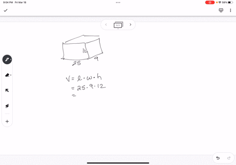 a-rectangular-prism-has-a-base-with-a-length-of-25-a-width-of-9-and-a-height-of-12-a-second-prism-has-a-square-base-with-a-side-of-15-if-the-volumes-of-the-two-prisms-are-equal-what-is-the-h-40678