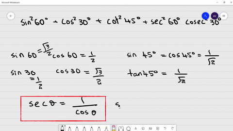 sin2-60-cos2-30-cot2-45-sec2-60-cosec2-30-is-equal-to-71925