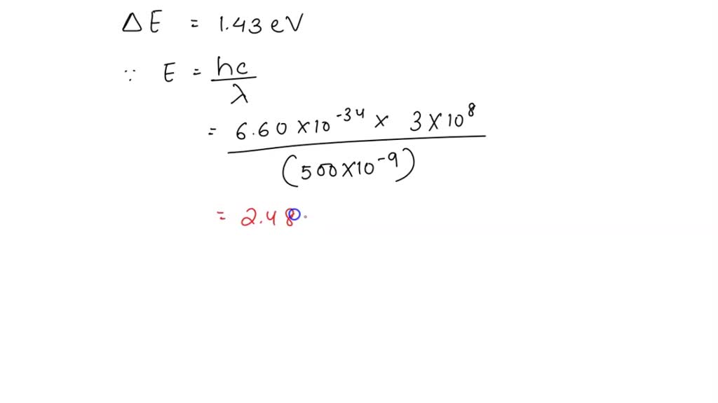 SOLVED: The effective mass of hole and electron in GaAs are ...