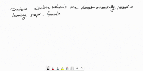 what-are-the-materials-made-by-chemists-for-use-in-washing-clothes-and-cooking-materials-72962