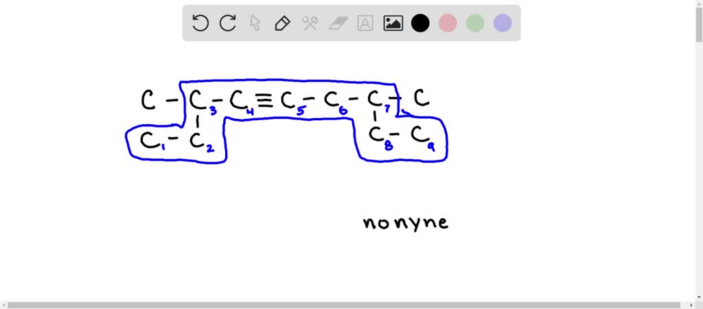 SOLVED: What is the IUPAC name of the following compound? CH3-CH2-Câ‰¡C