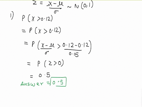 consider-an-investment-for-which-the-expected-returns-are-normally-distributed-with-an-expected-return-of-12-and-an-annual-standard-deviation-sd-of-15-what-is-the-probability-that-during-a-g-69545