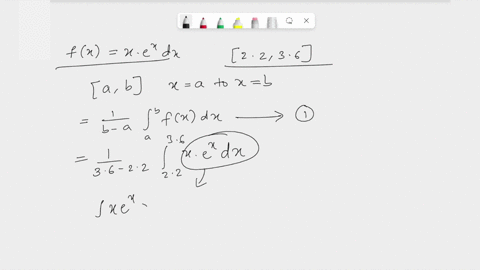 compute-ihe-average-value-of-he-function-x-xe-over-he-interval-22-36-round-your-answer-to-2-places-after-the-decimall-33094