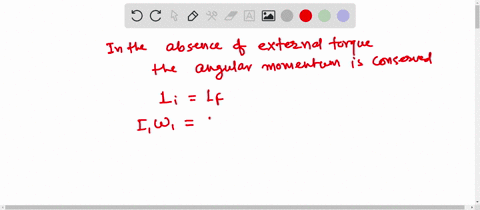 a-playground-merry-go-round-of-radius-r-180-m-has-a-moment-of-inertia-i-265-kgm2-and-is-rotating-at-100-revmin-about-a-frictionless-vertical-axle-facing-the-axle-a-260-kg-child-hops-onto-the-63935
