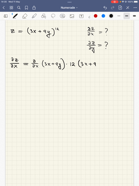 find-the-first-partial-derivatives-of-the-function-z3x9y12-1-zx-2-zy