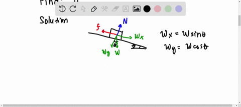 a-box-slides-down-a-45o-incline-with-an-acceleration-of-124-ms2-down-the-incline-what-is-the-coefficient-of-kinetic-friction-between-the-block-and-the-incline-74569