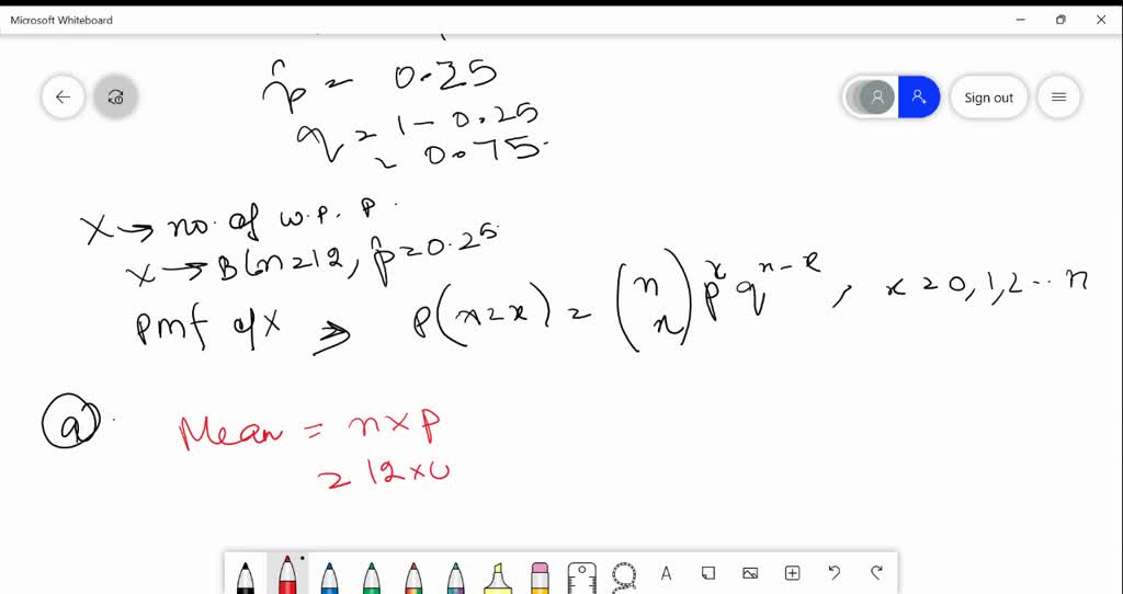 SOLVED '24. Each member of a large class grows 12 pea plants
